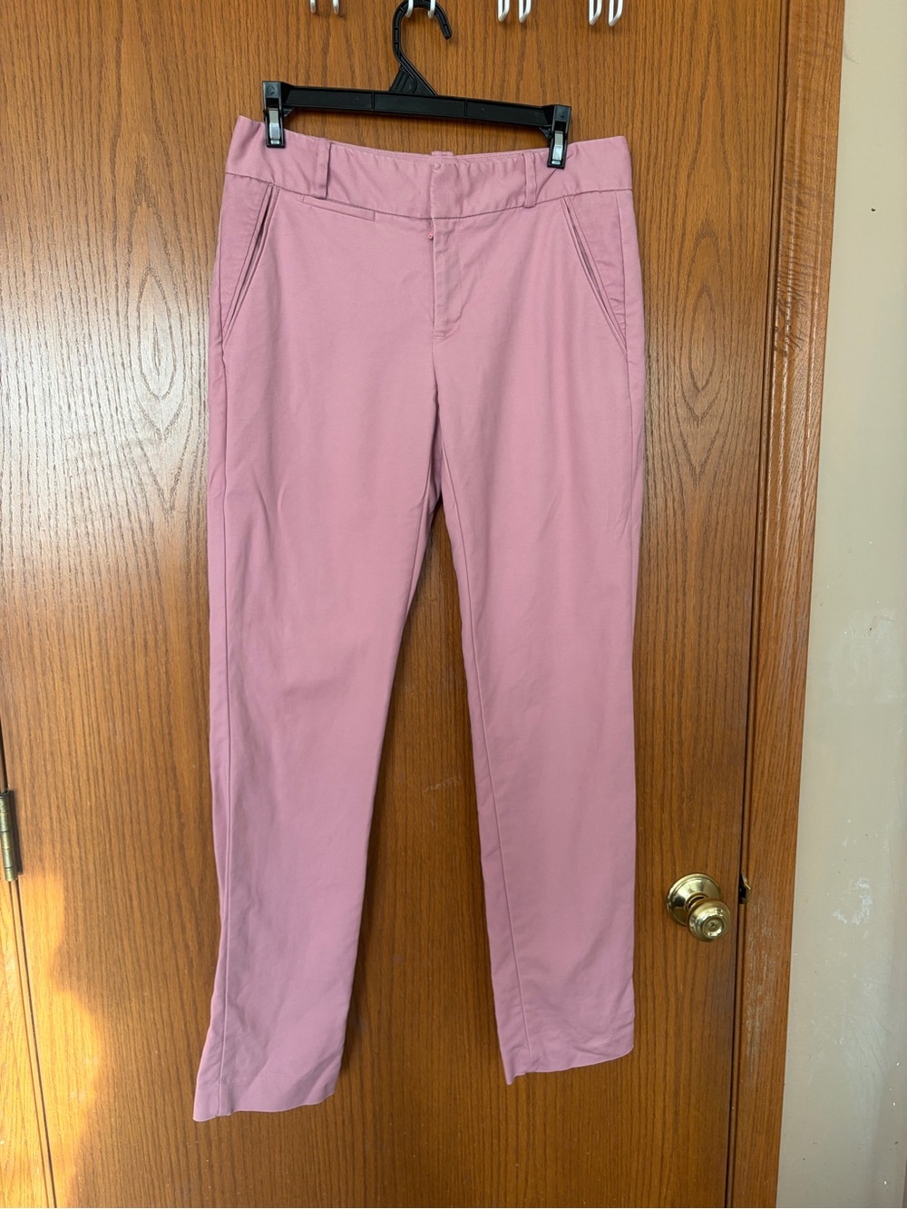 Calvin Klein Women’s Pink Straight-Leg Pants